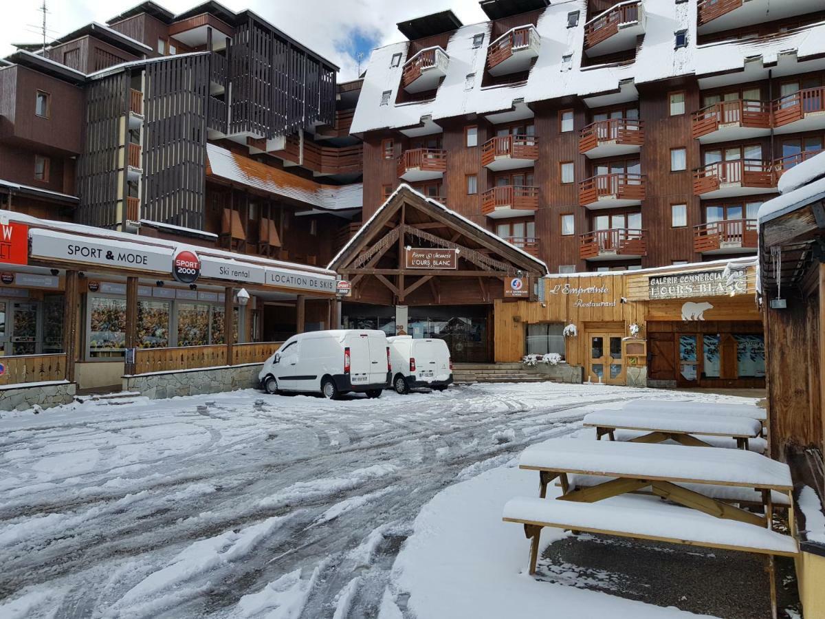 L'Ours Blanc Apartment Huez Exterior foto